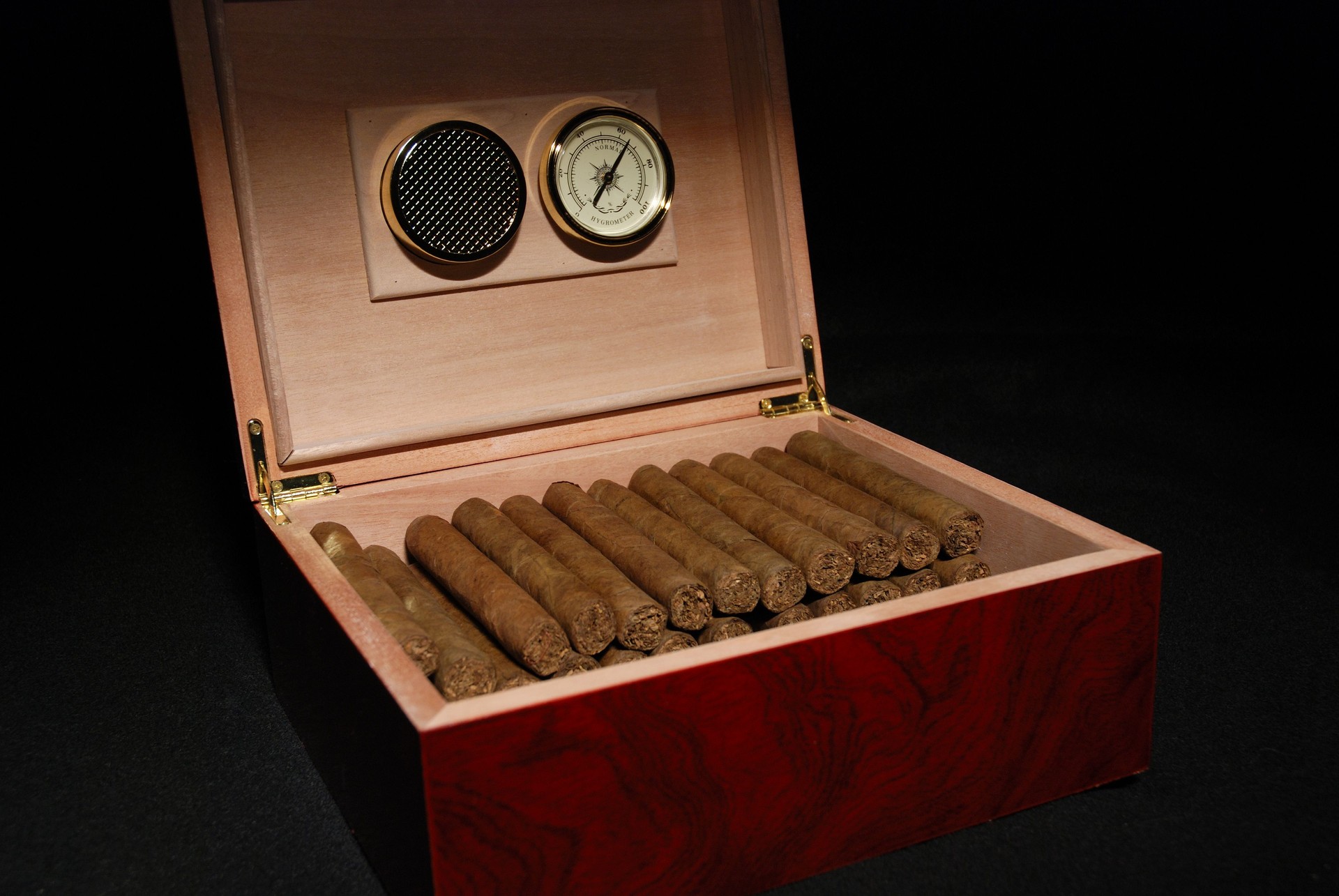 Light Painted Humidor